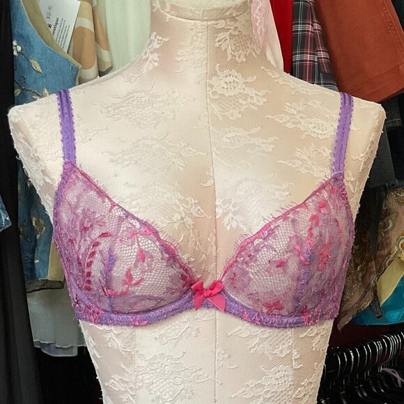 Agent Provocateur Floral graice bra lace Underwire Stacie Bra Adjustable Strap - Picture 1 of 4